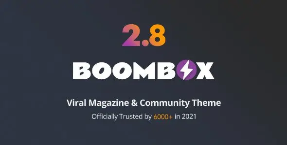 BoomBox Version 2.9.6 – Viral Magazine WordPress Theme