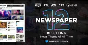 Newspaper Version 12.7.1 – News & WooCommerce WordPress Theme