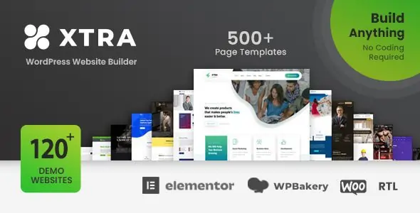 Xtra Version 4.9.16 – Multipurpose WordPress & WooCommerce Theme + RTL